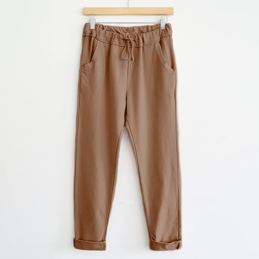 Cotton leisure pants sale