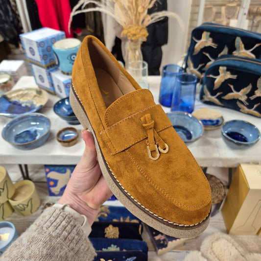 June Tan Loafers