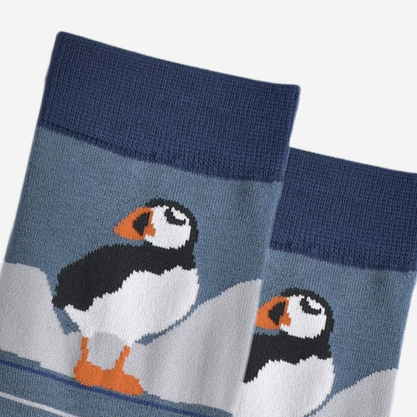 Mens Puffin Bamboo Socks