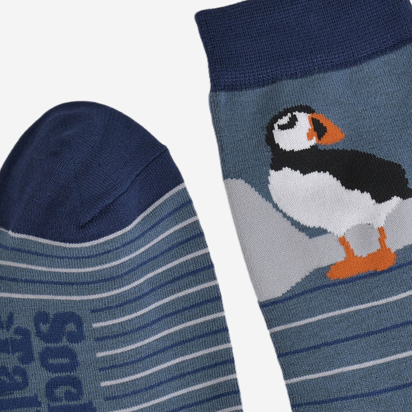 Mens Puffin Bamboo Socks