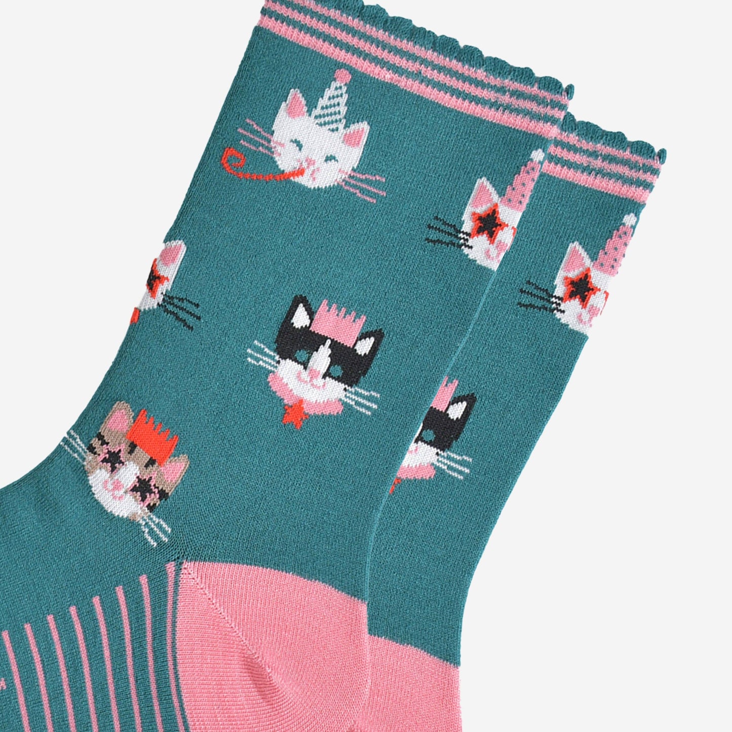 Party Cats Bamboo Socks