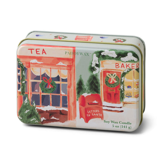 Paddywax Christmas Tin - Sweet Orange & Fir