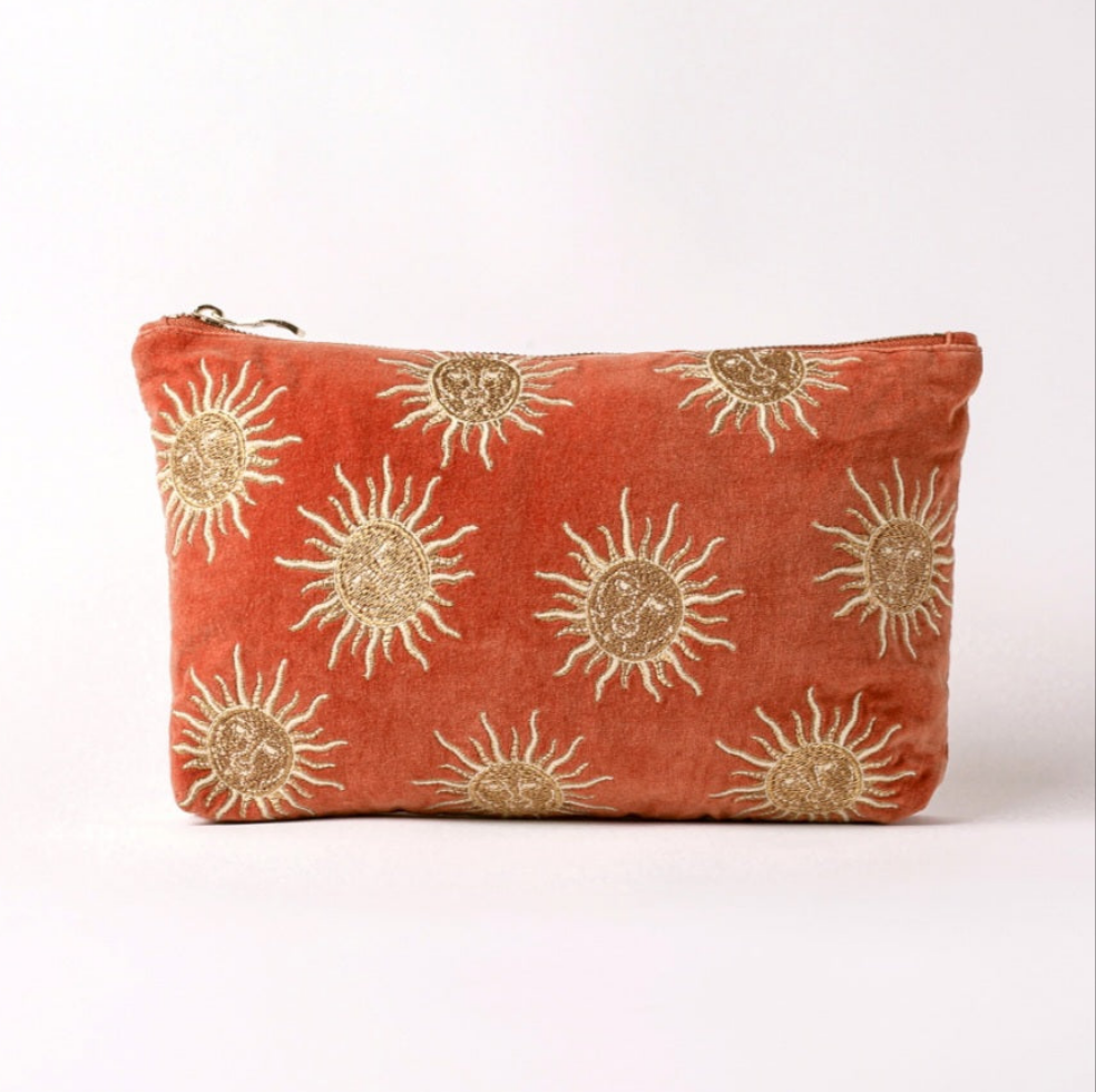 Sun Goddess Everyday Pouch in Rust