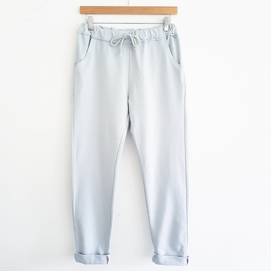 Cotton Lounge Pants in Grey