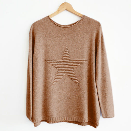 Stella Star Jumper Camel