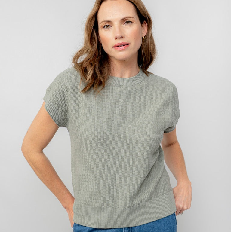 Lily & Me Lola Top in Sage