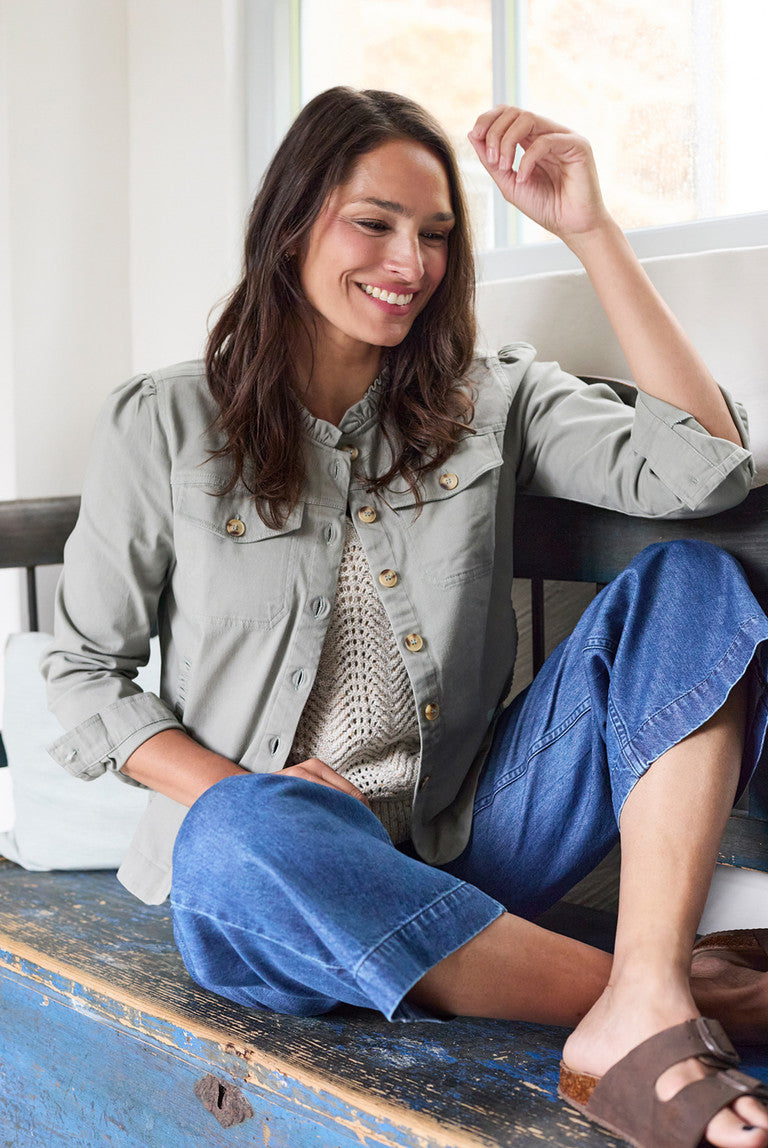 Lily & Me Seren Jacket in Sage