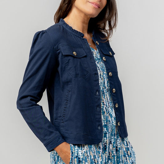 Lily & Me Seren Jacket in Navy