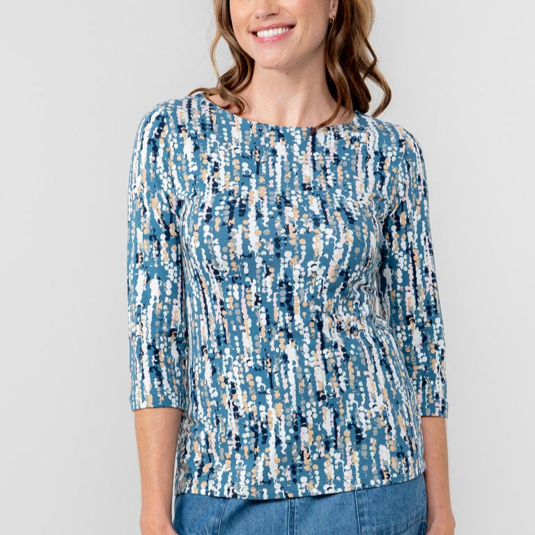 Lily & Me Monica 3/4 Sleeve Top