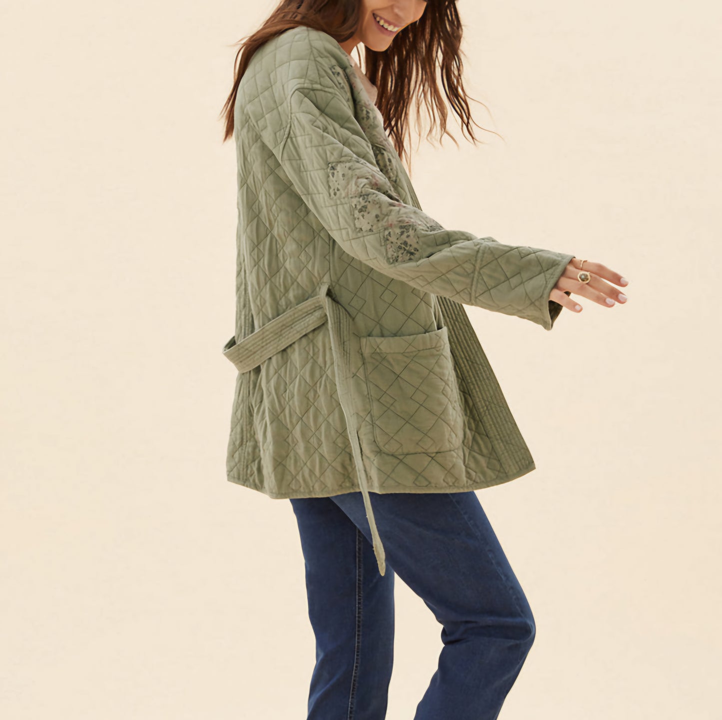 Willow Quilted Kimono Jacket