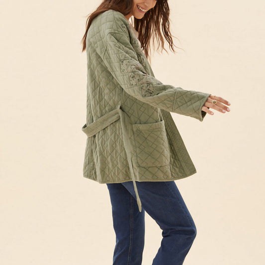 Willow Quilted Kimono Jacket