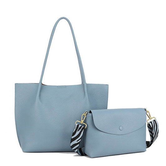 Shoulder Shopper 2 in 1 Blue