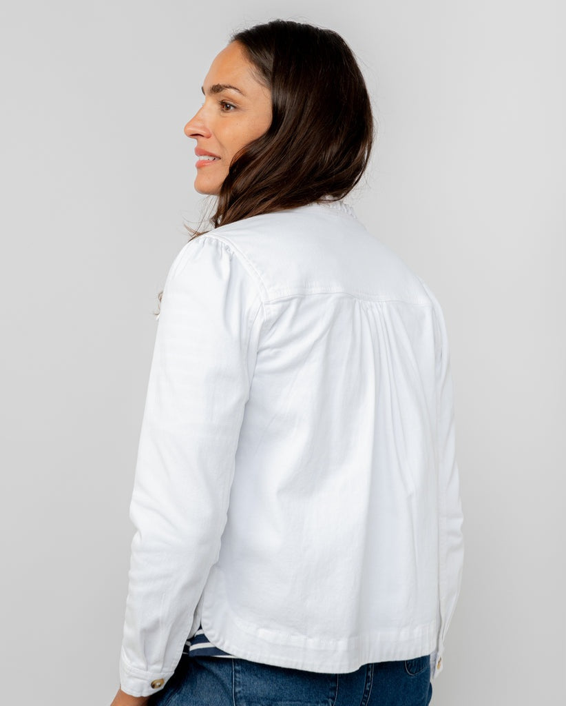 Lily & Me Seren Jacket in White