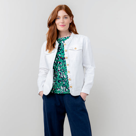 Lily & Me Seren Jacket in White