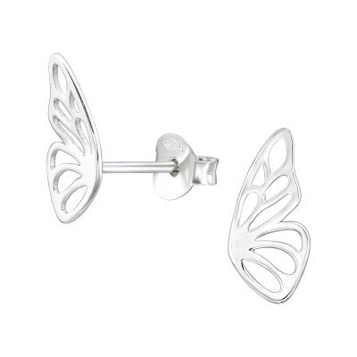 Ophelia Silver Butterfly Studs