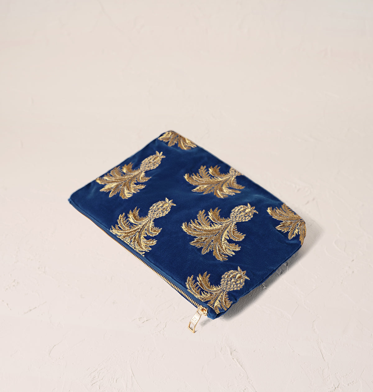 Pinapple Everyday Pouch in Cobalt