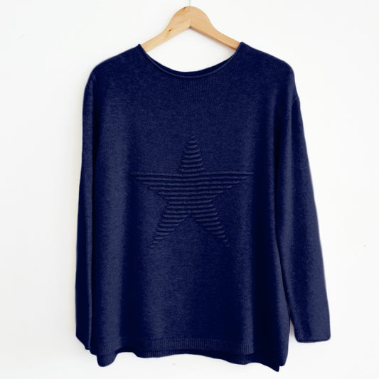 Stella Star Jumper Navy