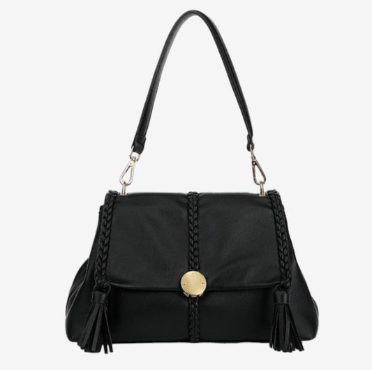 Fern Shoulder Bag in Black