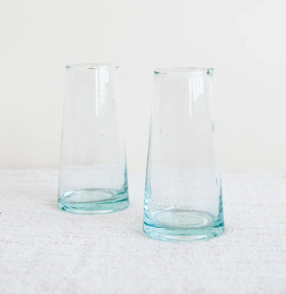 Hand-blown Moroccan Highball Tumbler