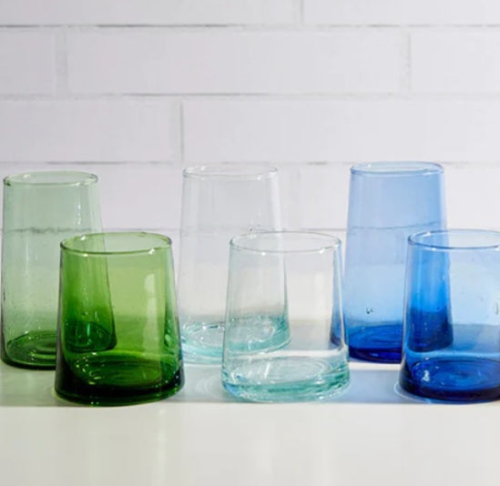 Hand-blown Moroccan Highball Tumbler