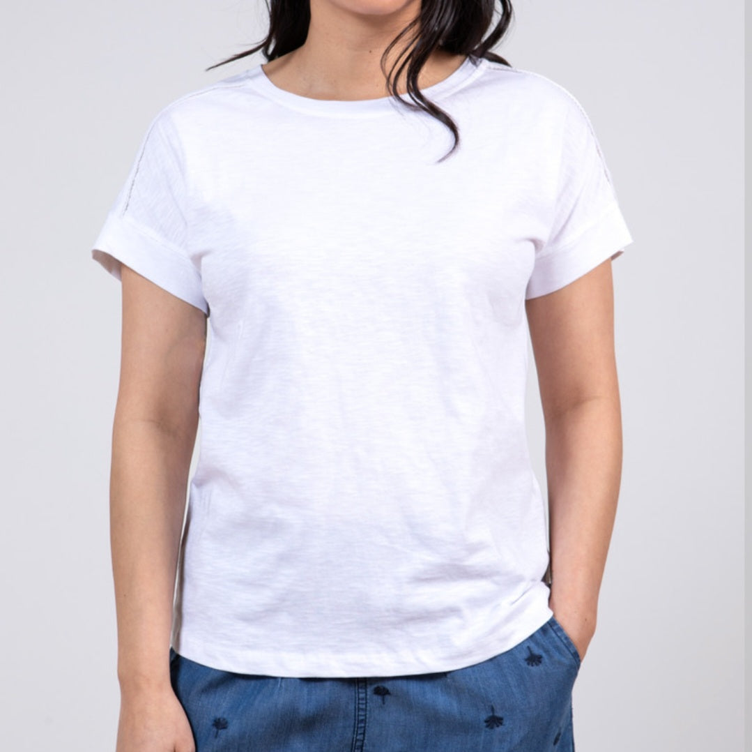 Lily & Me Vale Tee in White