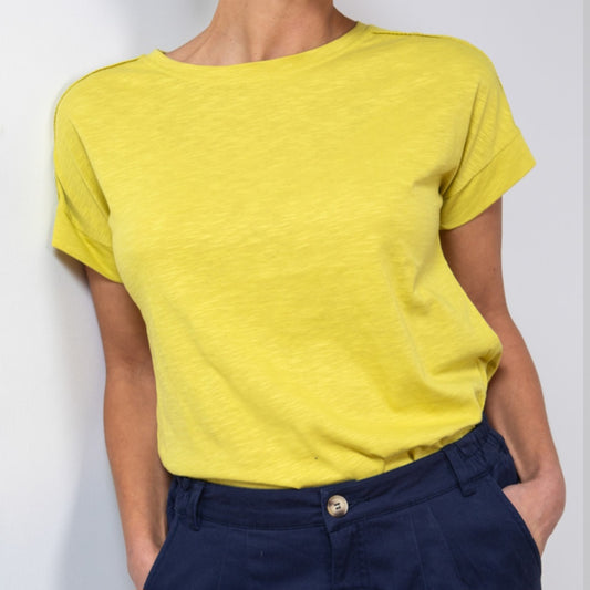 Lily & Me Vale Tee in Lime
