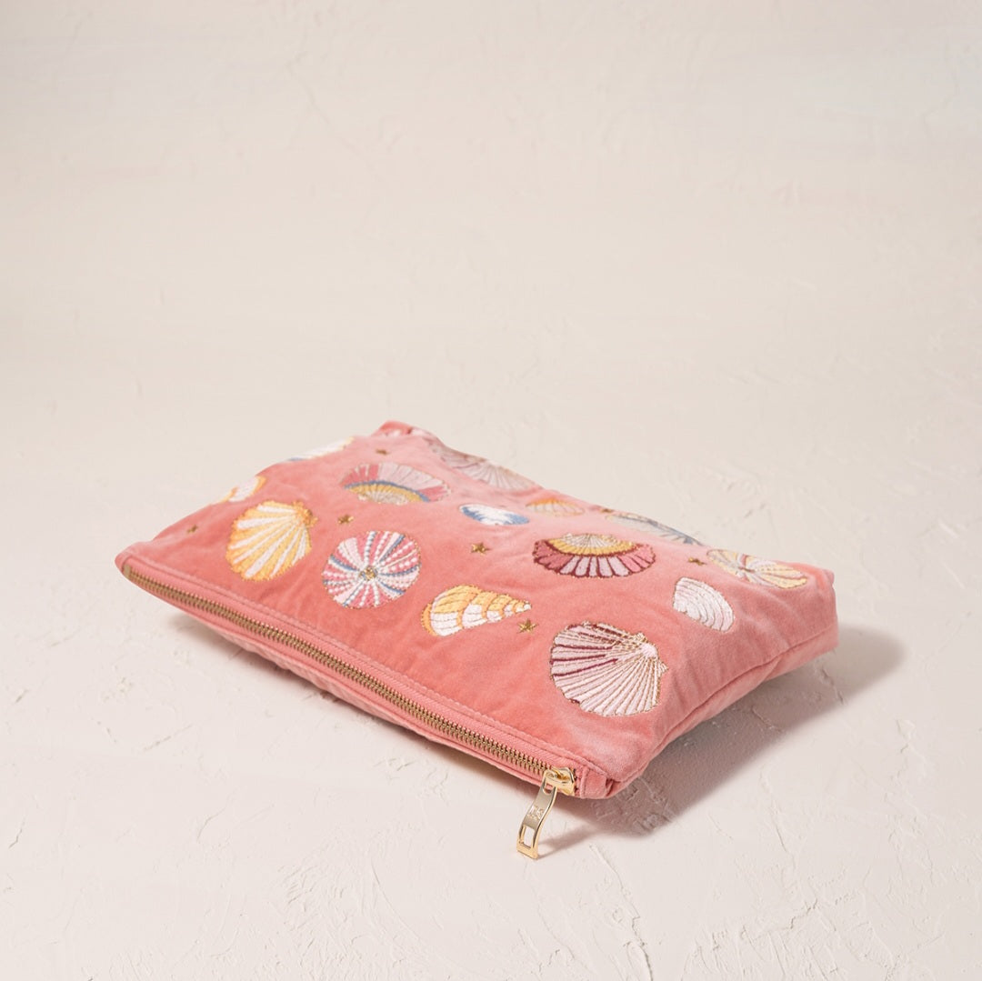 Seashell Coral Everyday Pouch