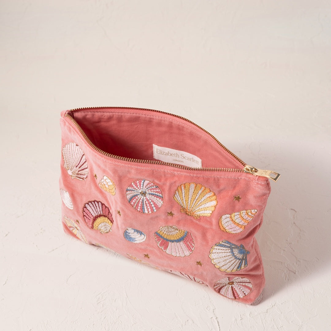Seashell Coral Everyday Pouch