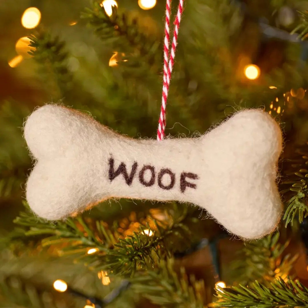 Woof Bone Hanging Decoration