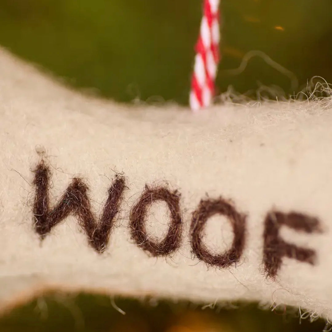 Woof Bone Hanging Decoration