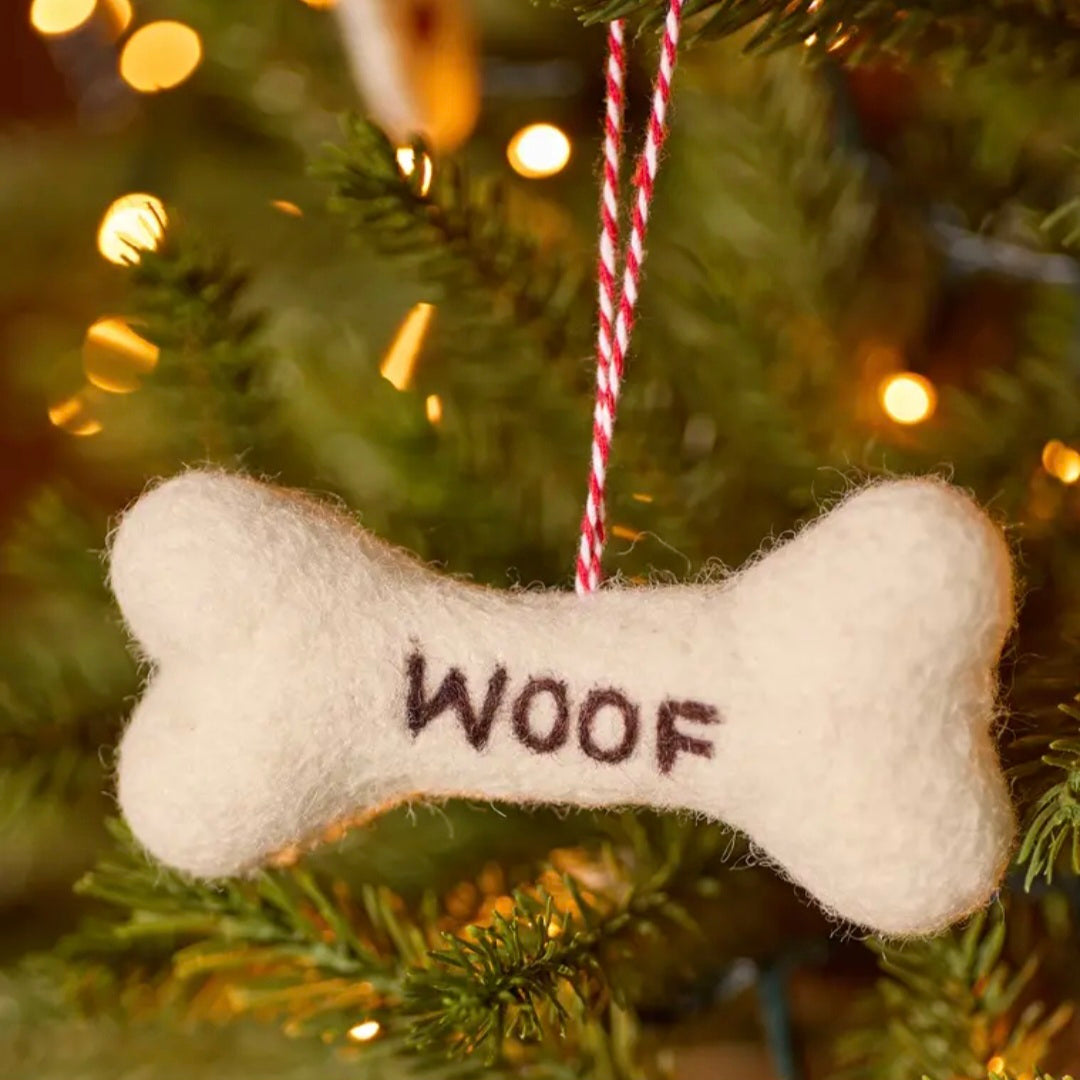 Woof Bone Hanging Decoration