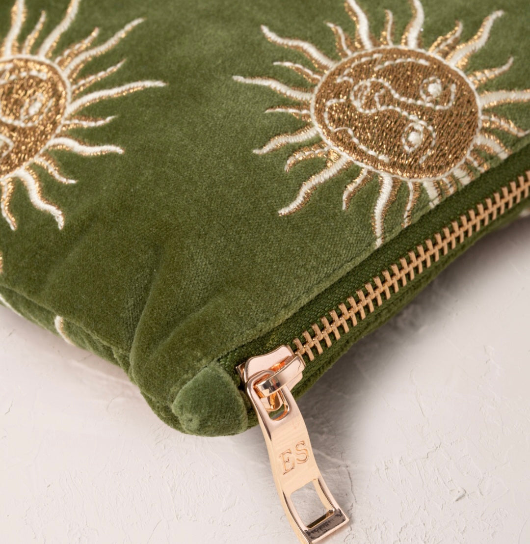 Sun Goddess Everyday Pouch in Fern Green