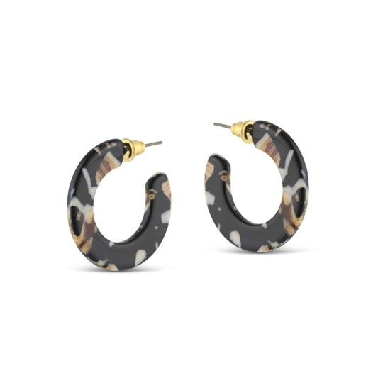 Jessica Cut Out Hoop Earrings