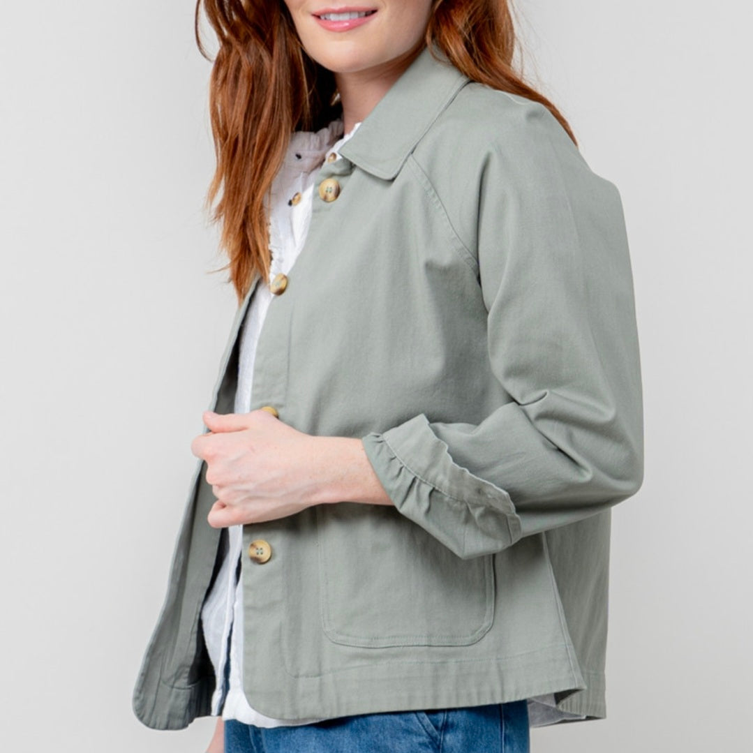 Lily & Me Kynance Jacket in Sage