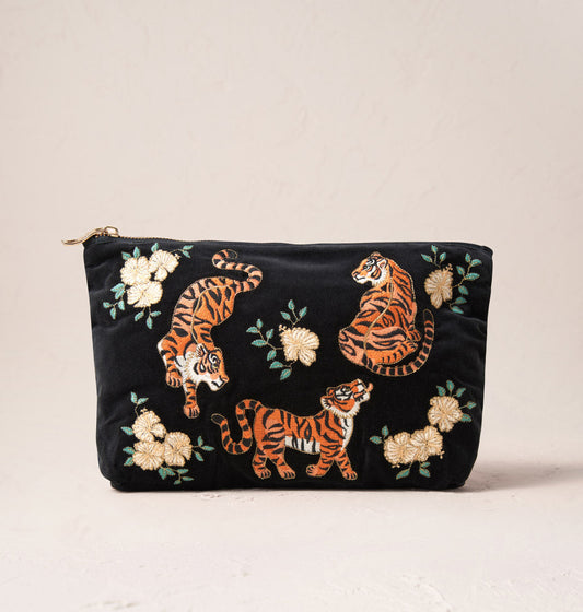 Tiger Everyday Pouch in Black