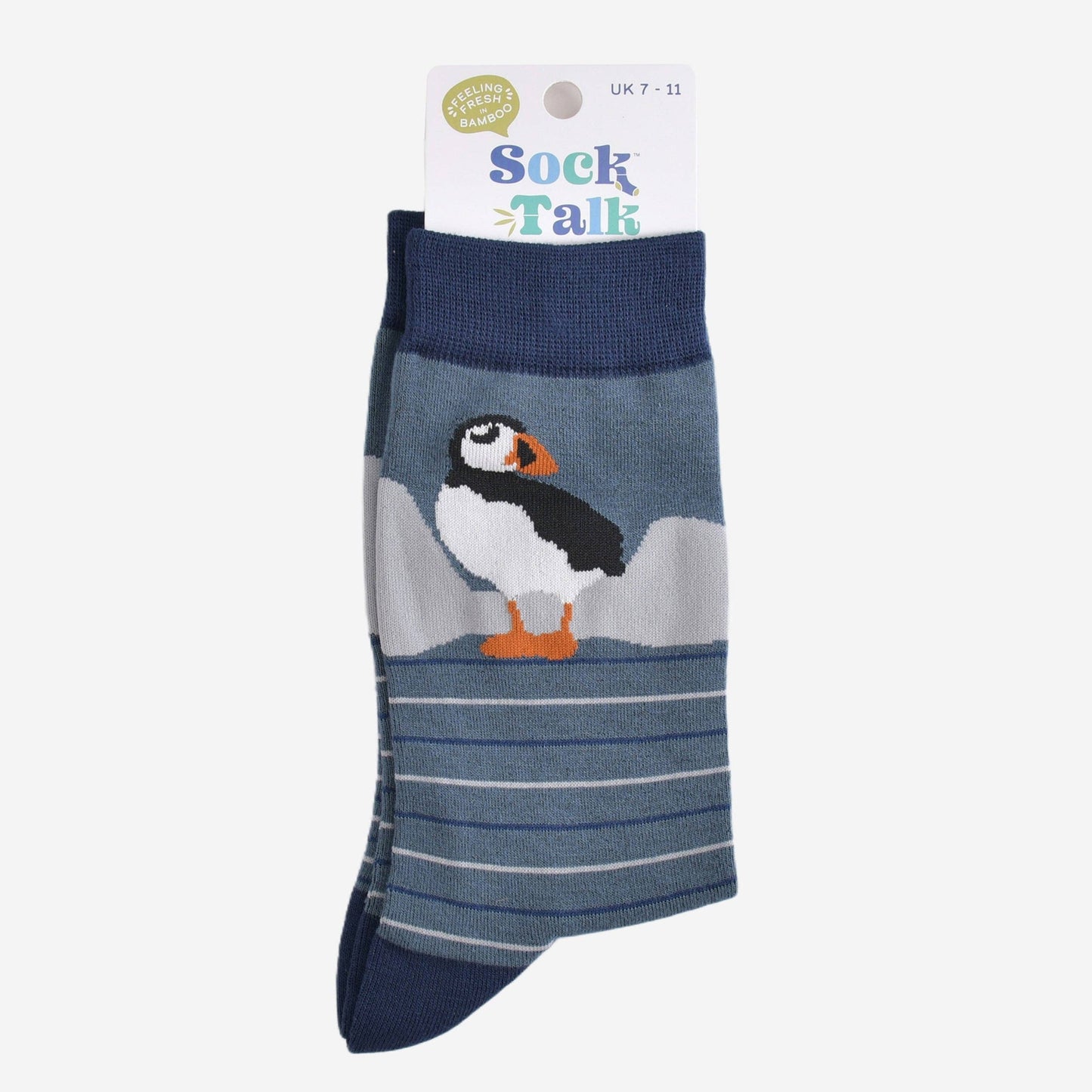 Mens Puffin Bamboo Socks