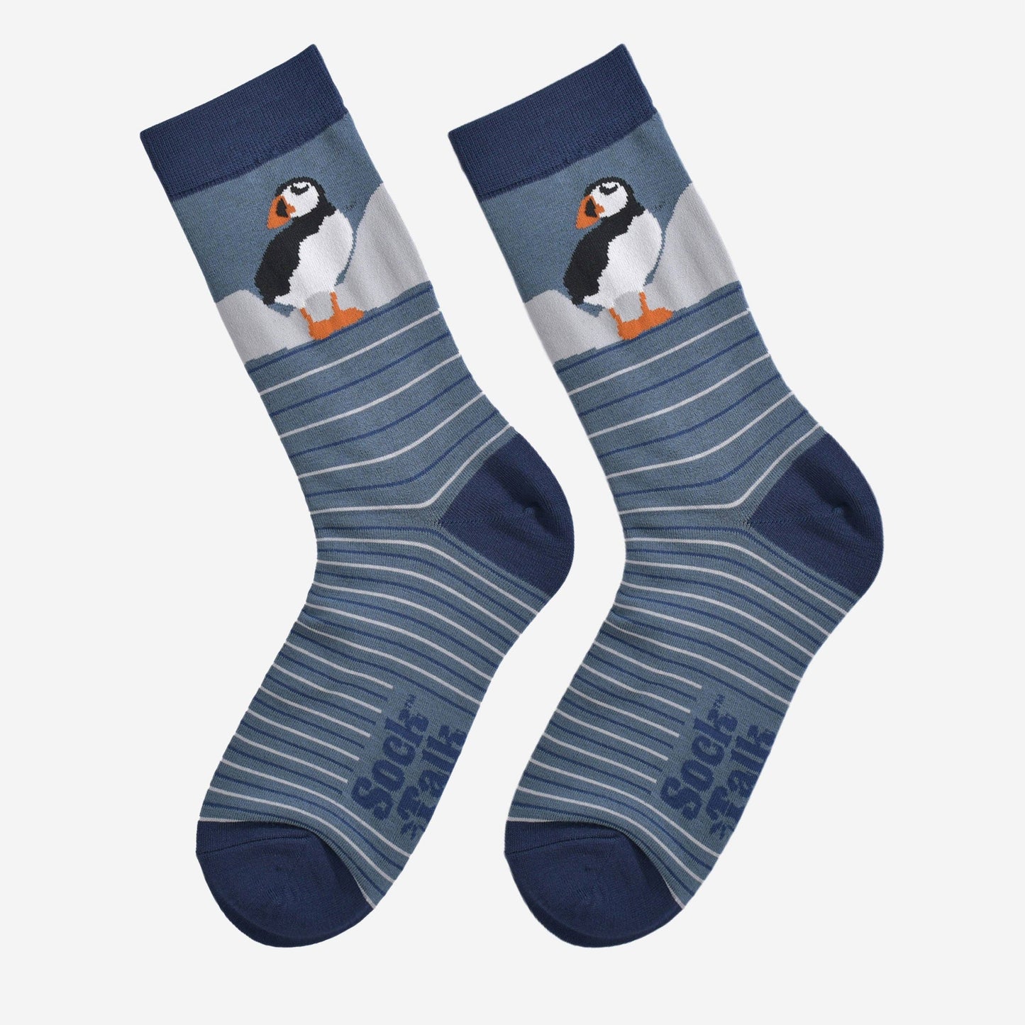 Mens Puffin Bamboo Socks