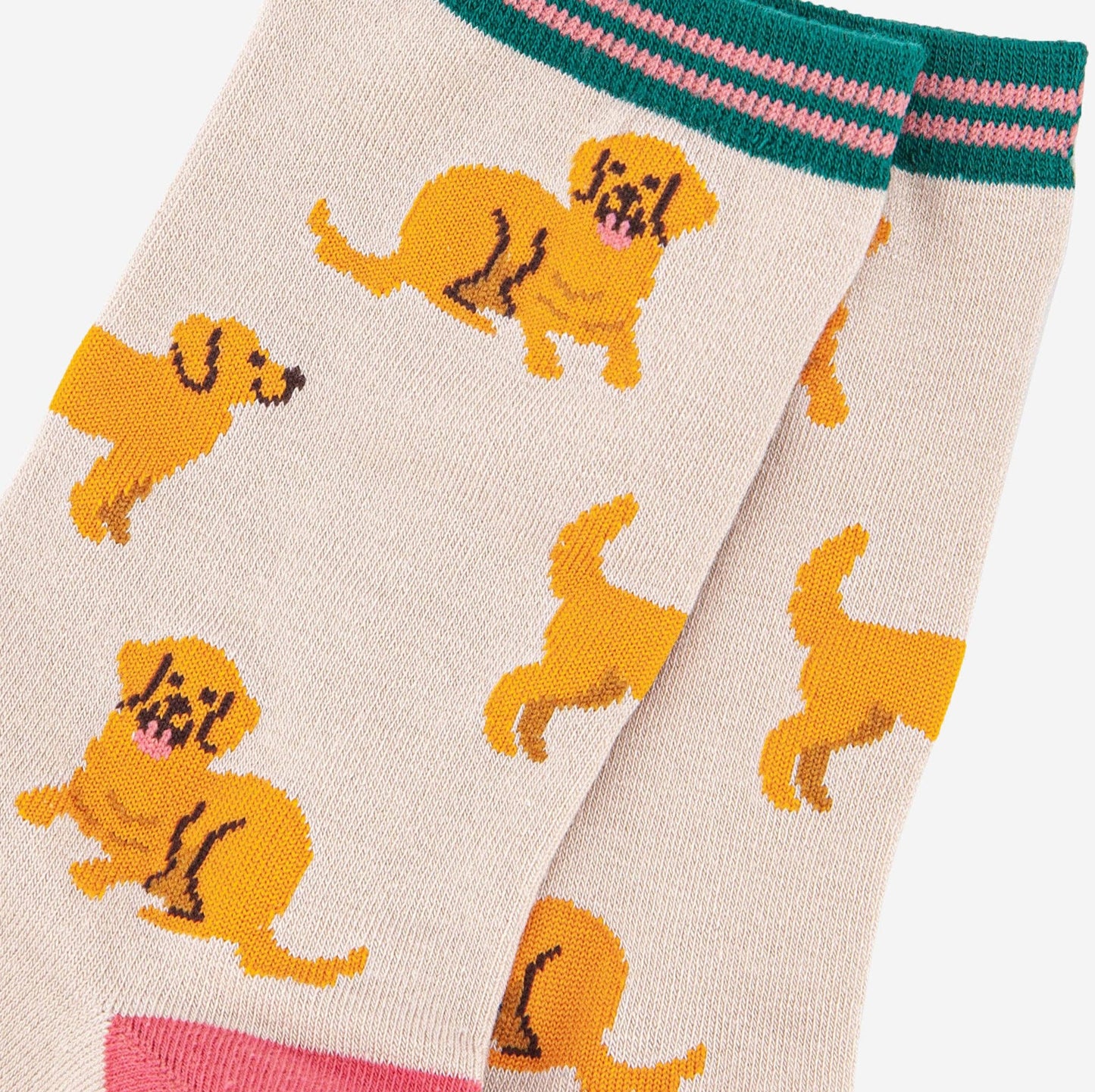 Golden Retriever Dog Bamboo Socks