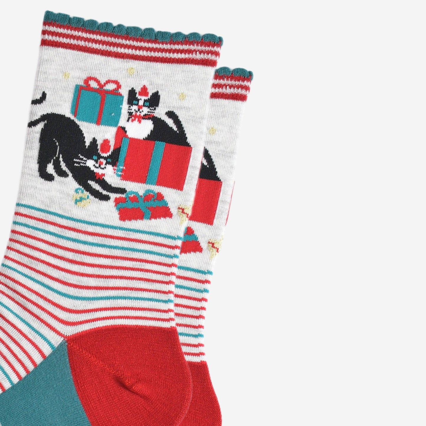 Christmas Cats Bamboo Socks