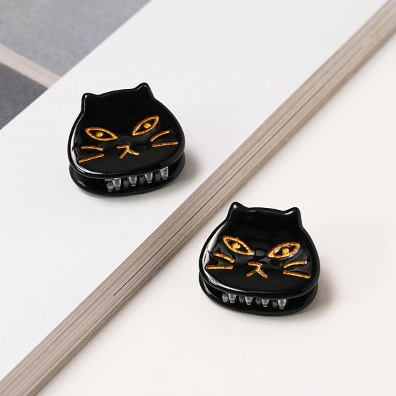 Kitten Claw Clips in Black