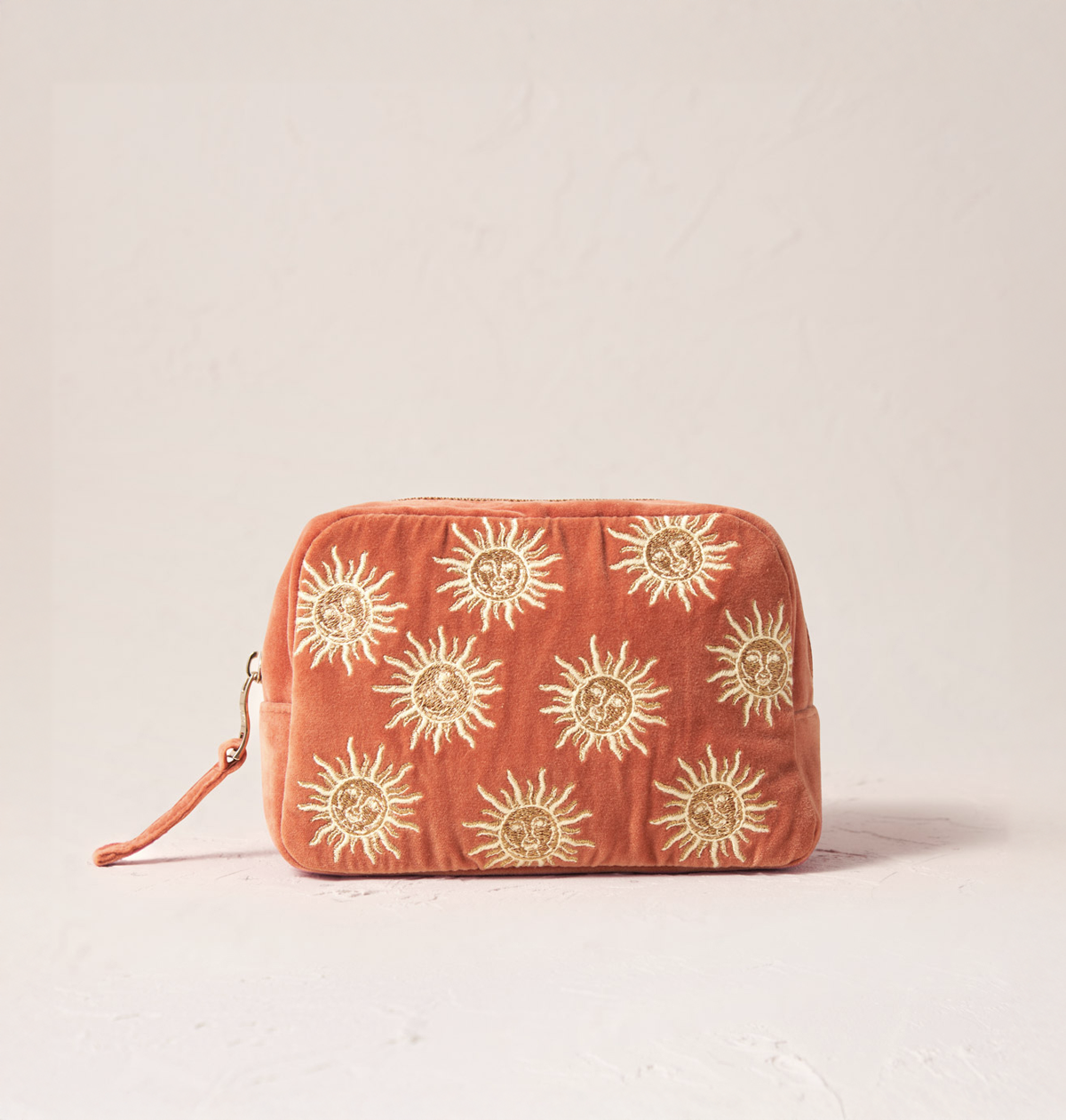 Sun Goddess Makeup Bag in Rust