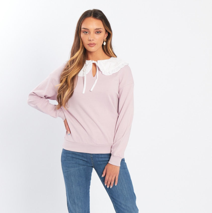 Prairie Collar Sweatshirt