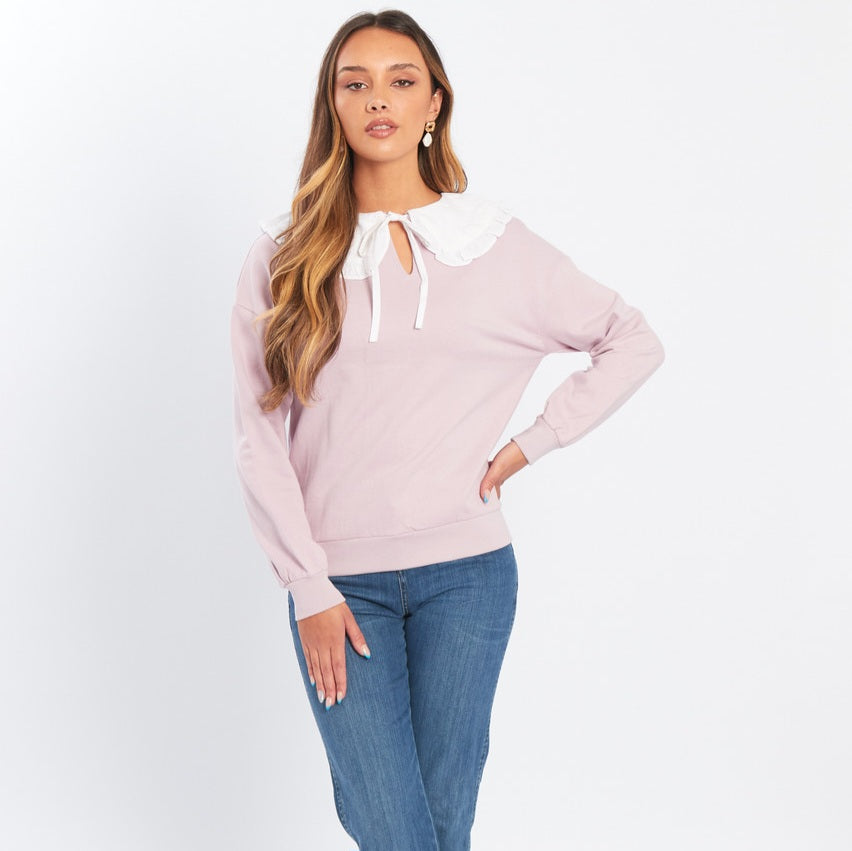 Prairie Collar Sweatshirt