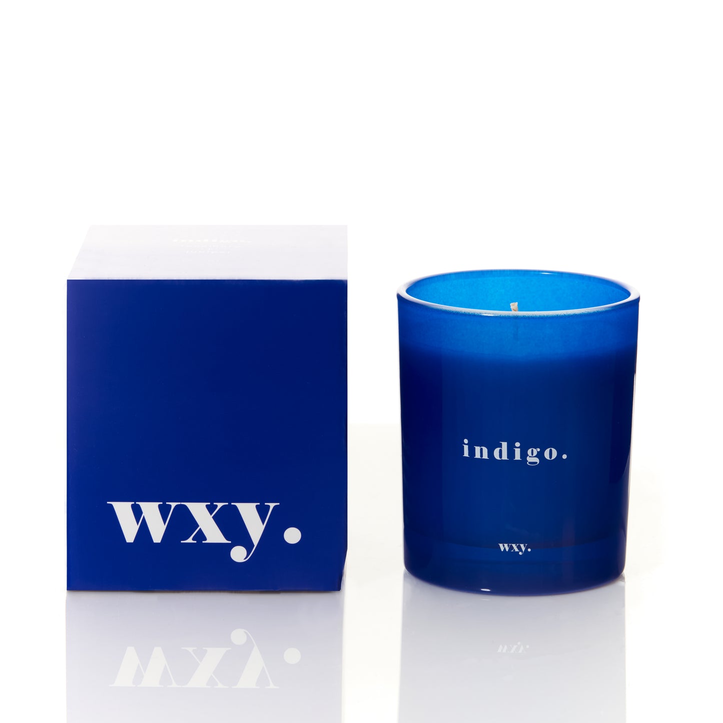 WXY. Indigo. Classic Candle