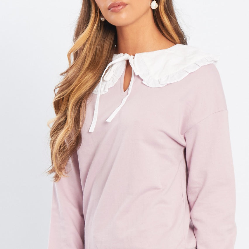 Prairie Collar Sweatshirt