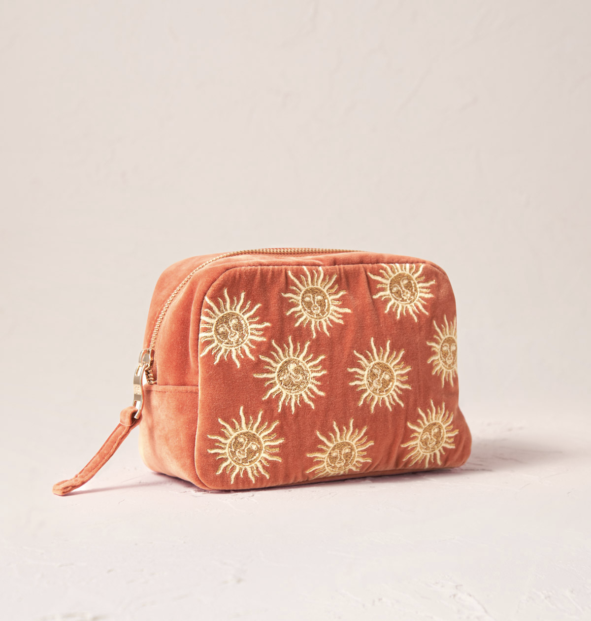 Sun Goddess Makeup Bag in Rust