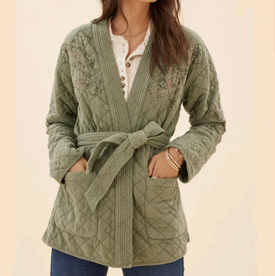 Willow Quilted Kimono Jacket