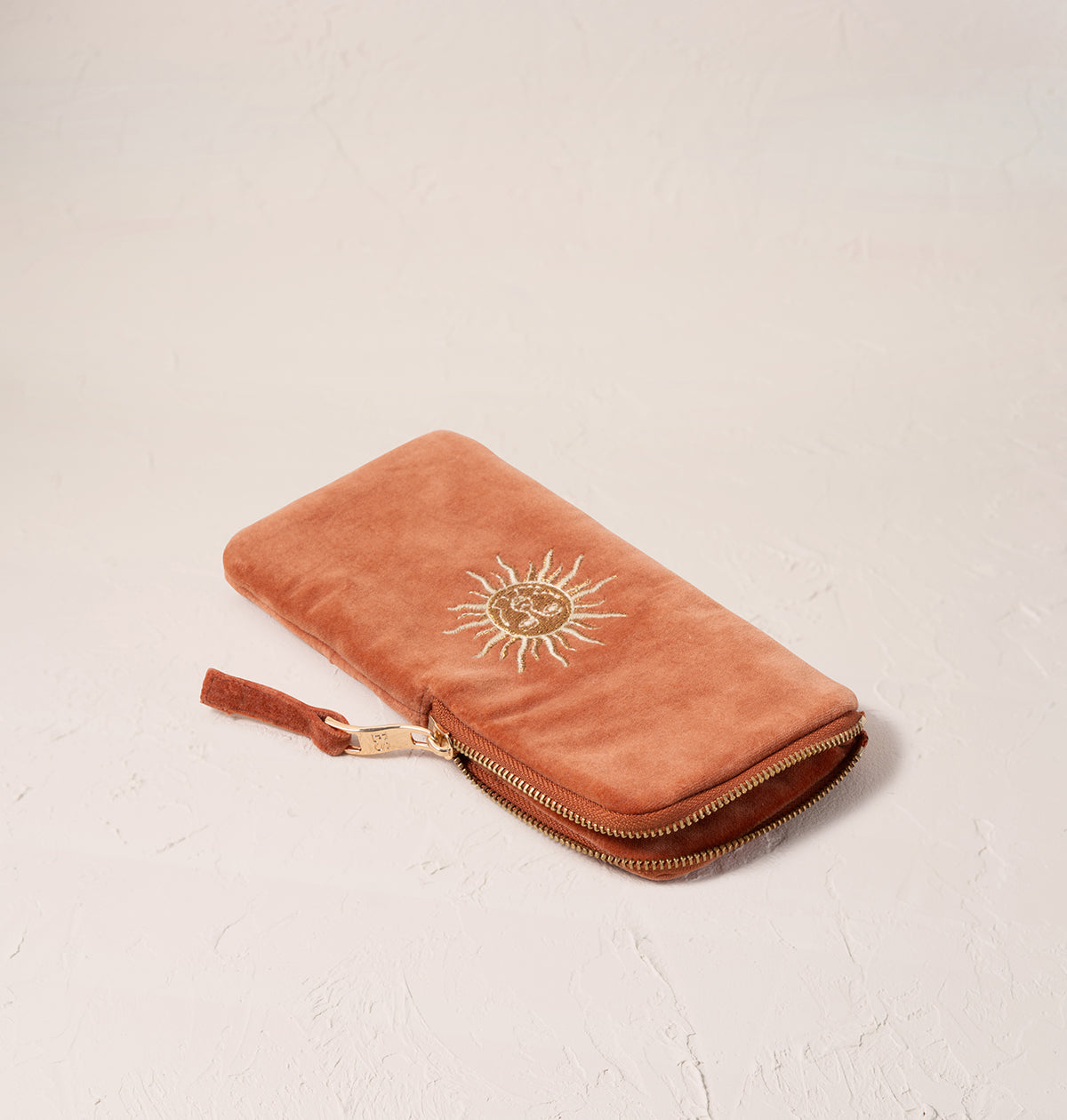 Sun Goddess Glasses Case in Rust