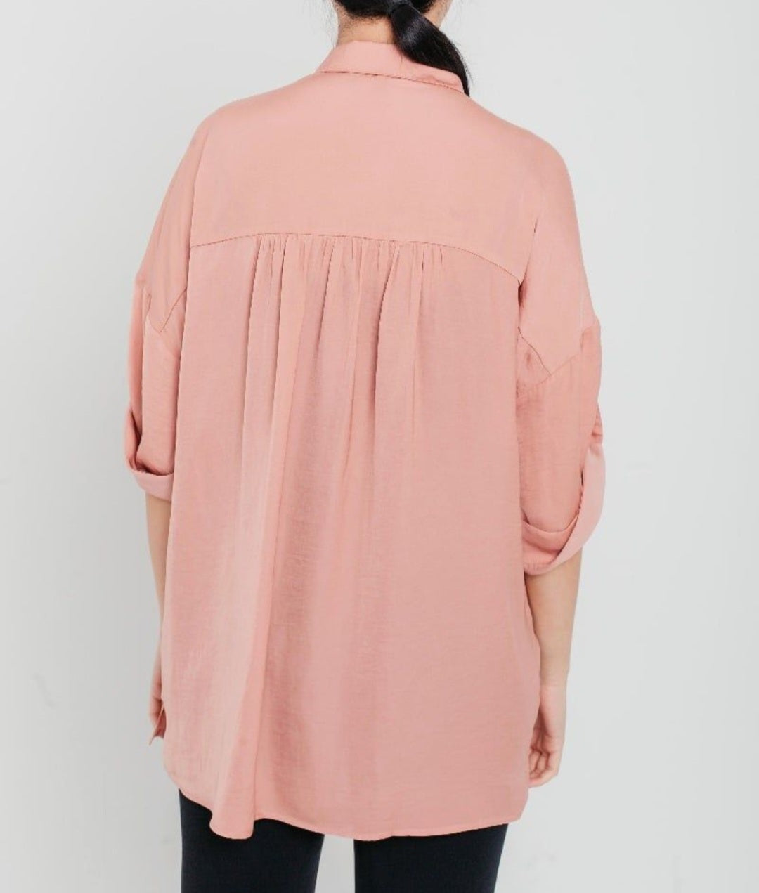 Orla Shirt in Antique Blush