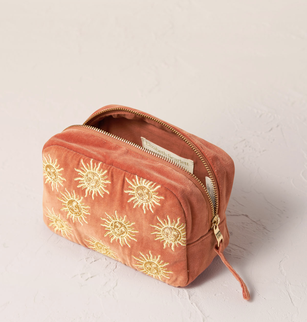 Sun Goddess Makeup Bag in Rust